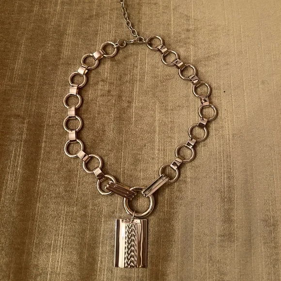 DANNIJO Gold Statement Necklace - Picture 4 of 6